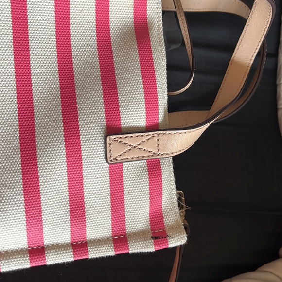 Pink & Cream Kate Spade mini tote - Picture 9 of 9